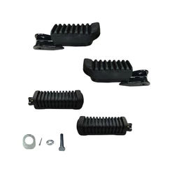 Kit Pedaleira Dianteira e Traseira Completas Honda Nxr Bros 125 Nxr Bros 150 Nxr Bros 160 Xre 300 Xre 190 Nx 200 Xr 200