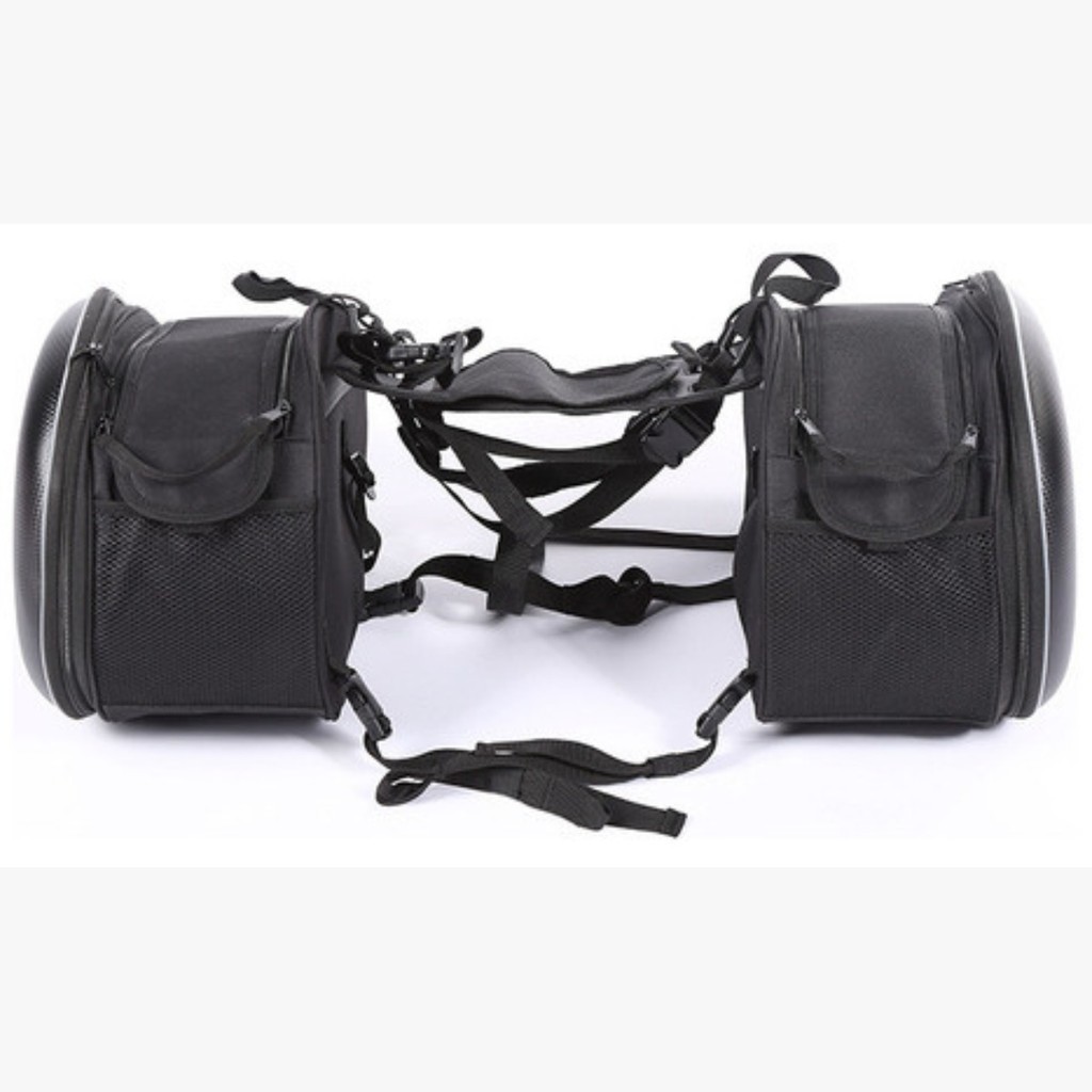 Bolsa Alforge Bauleto Moto Lateral 20 Litros Universal Par