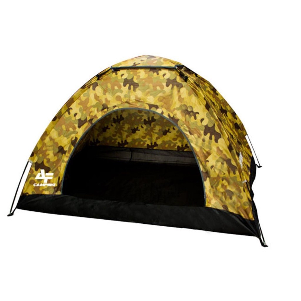 Barraca De Camping Albatroz 2/3 Pessoas AF-002 Camuflado Marrom