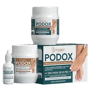 Kit Podox Podologia Tratamento Spa Para os Pés (3 Produtos) - Bio Instinto em Oferta na Shopee