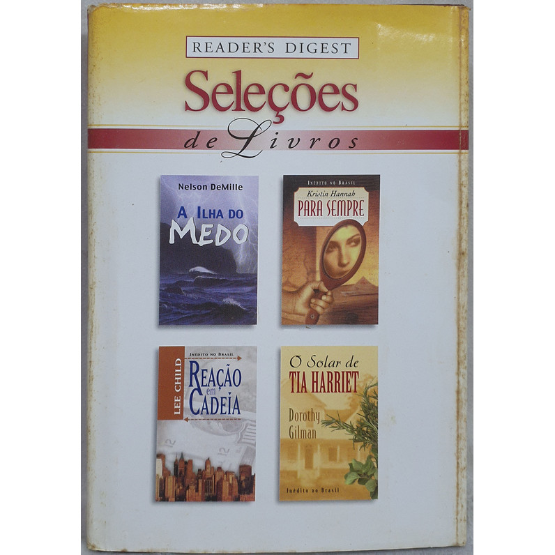 Livro A Ilha do Medo / Para Sempre / Reação em Cadeia - Seleções de Livros Reader's Digest - Reader's Digest