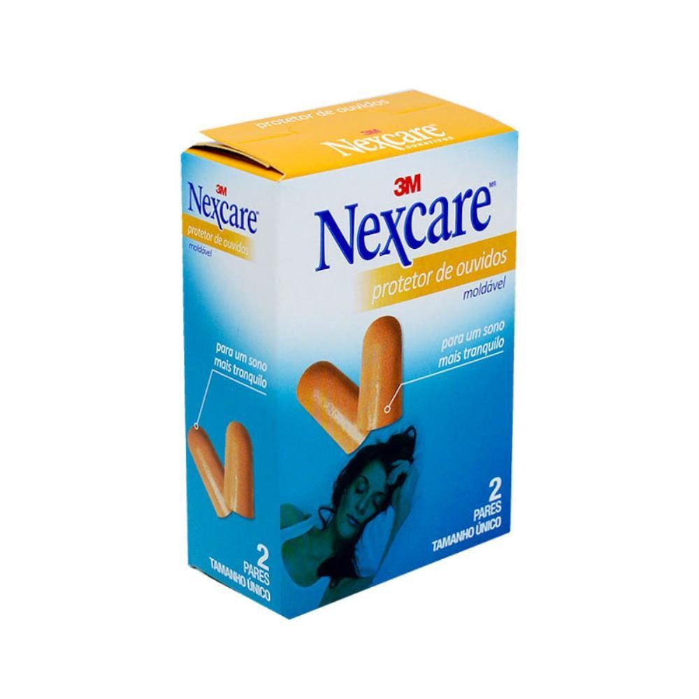 NEXCARE PROTETOR AUDITIVO COM 2 PARES - Health