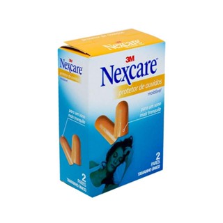 NEXCARE PROTETOR AUDITIVO COM 2 PARES em Oferta na Shopee