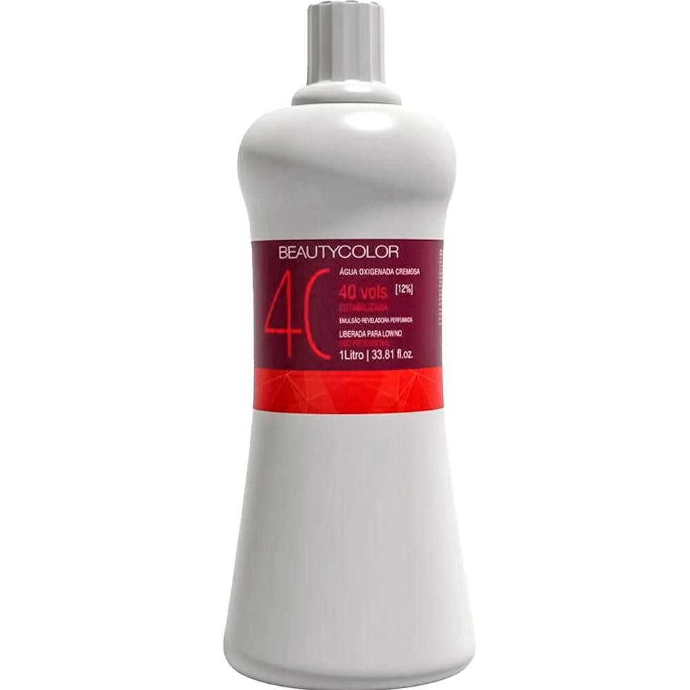 Água Oxigenada Cremosa Beauty Color Profissional 40 Volumes 1 Litro