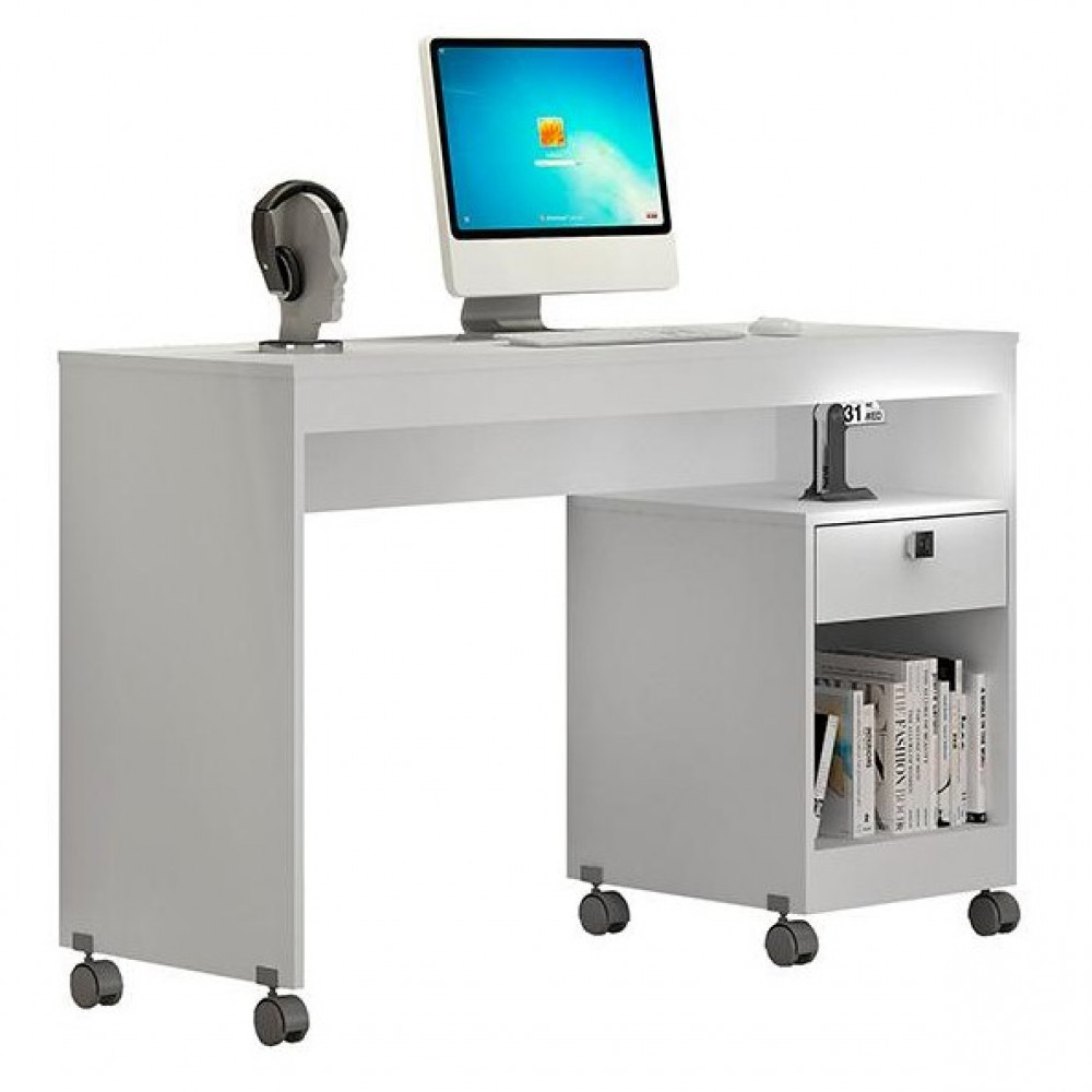 Mesa de Computador Giga 1 Gaveta Valdemóveis em Oferta na Shopee