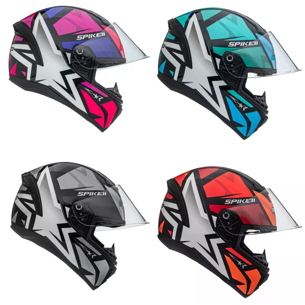 Capacete Peels Spike 2 1St e Capacete Ebf Spider Dragon