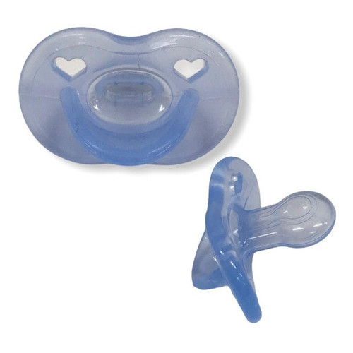 Chupeta 100% Silicone Bico Reto Simétrico 6 Unidades Atacado