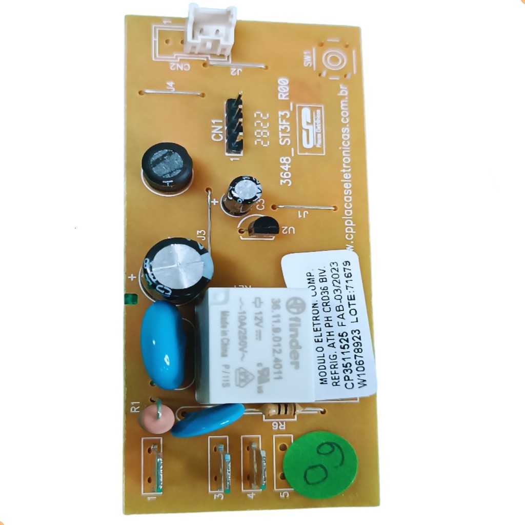 Placa Eletrônica Refrigerador Consul Crd36 Crd37 W10678923