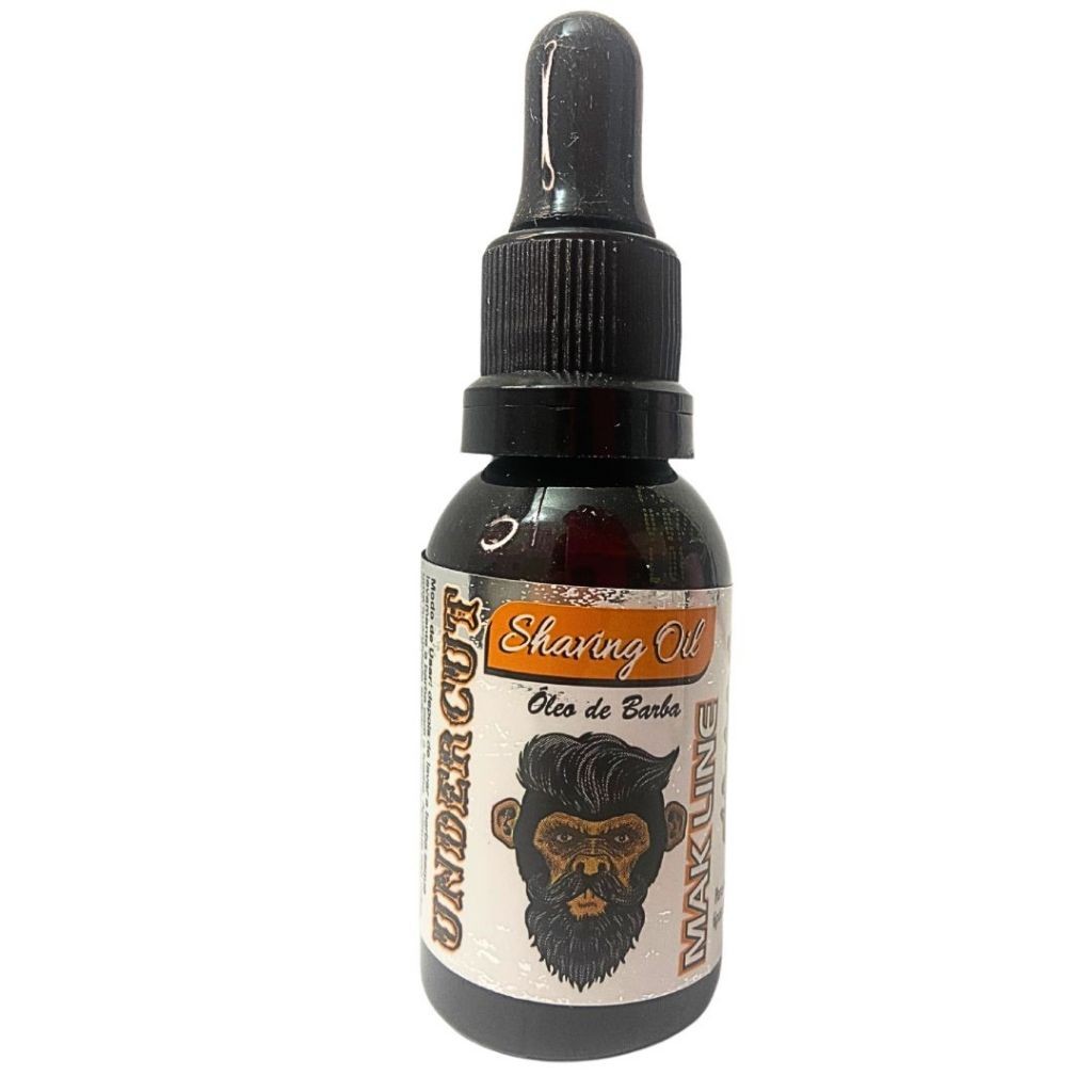 Óleo Para Barba Undercut Mak Line 30ml Conta Gota For Men