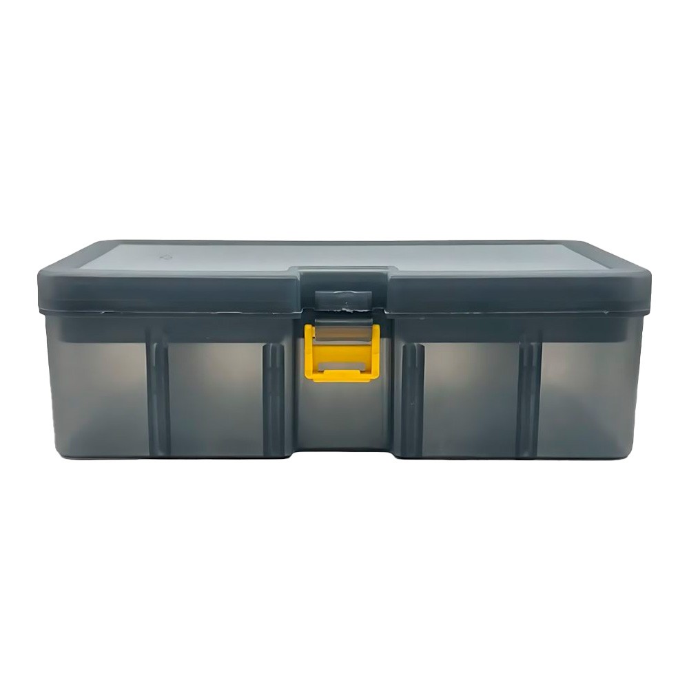 Estojo de Pesca com 2 Divisórias Com Repartiçoes Removivel cinza 21x11x6.5cm - Deyu em Oferta na Shopee