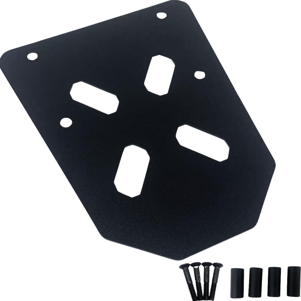 Bagageiro Bau Moto Suporte Superior Bauleto Pcx 150 2013 a 2021 Preto Aço Chapa Metal X