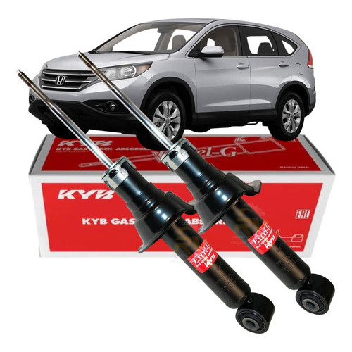 Par 2 Amortecedor Traseiro Original Kayaba Crv 2012 2013 2014 2015 2016 em Oferta na Shopee