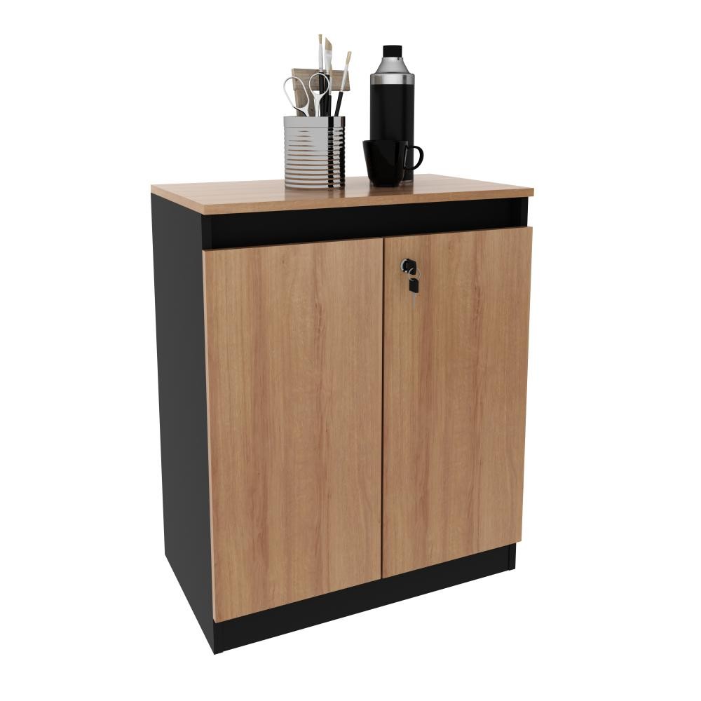 Armário para Escritório 2 Portas Tecnomobili Amêndoa ME4149 em Oferta na Shopee