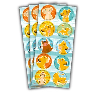 30~150 ADESIVO O REI LEAO REDONDO Regina em Oferta na Shopee