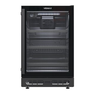 Cervejeira Venax Top Light In 100 82l com Opção de Embutir 34 Garrafas Preto Fosco em Oferta na Shopee