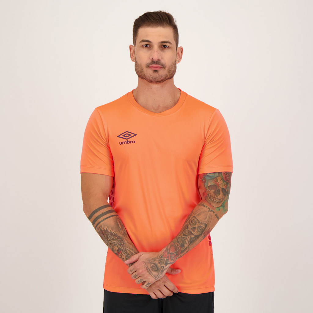 Camisa Umbro Diamond Wave Coral em Oferta na Shopee
