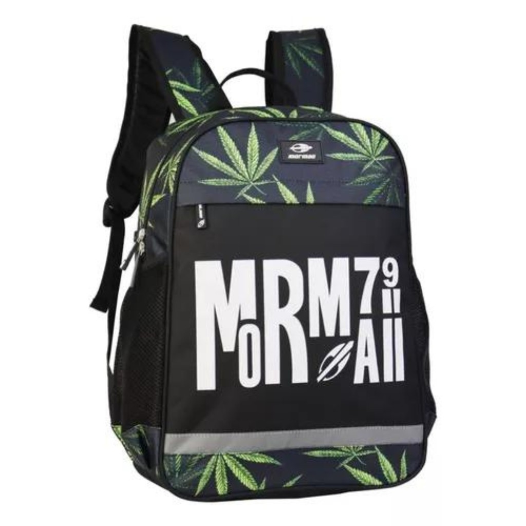 Mochila Escolar Urbana Mormaii Unissex De Costas Estampada 20 Litros