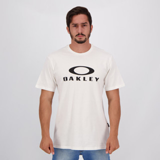 Camiseta Oakley O Bark SS Branca em Oferta na Shopee