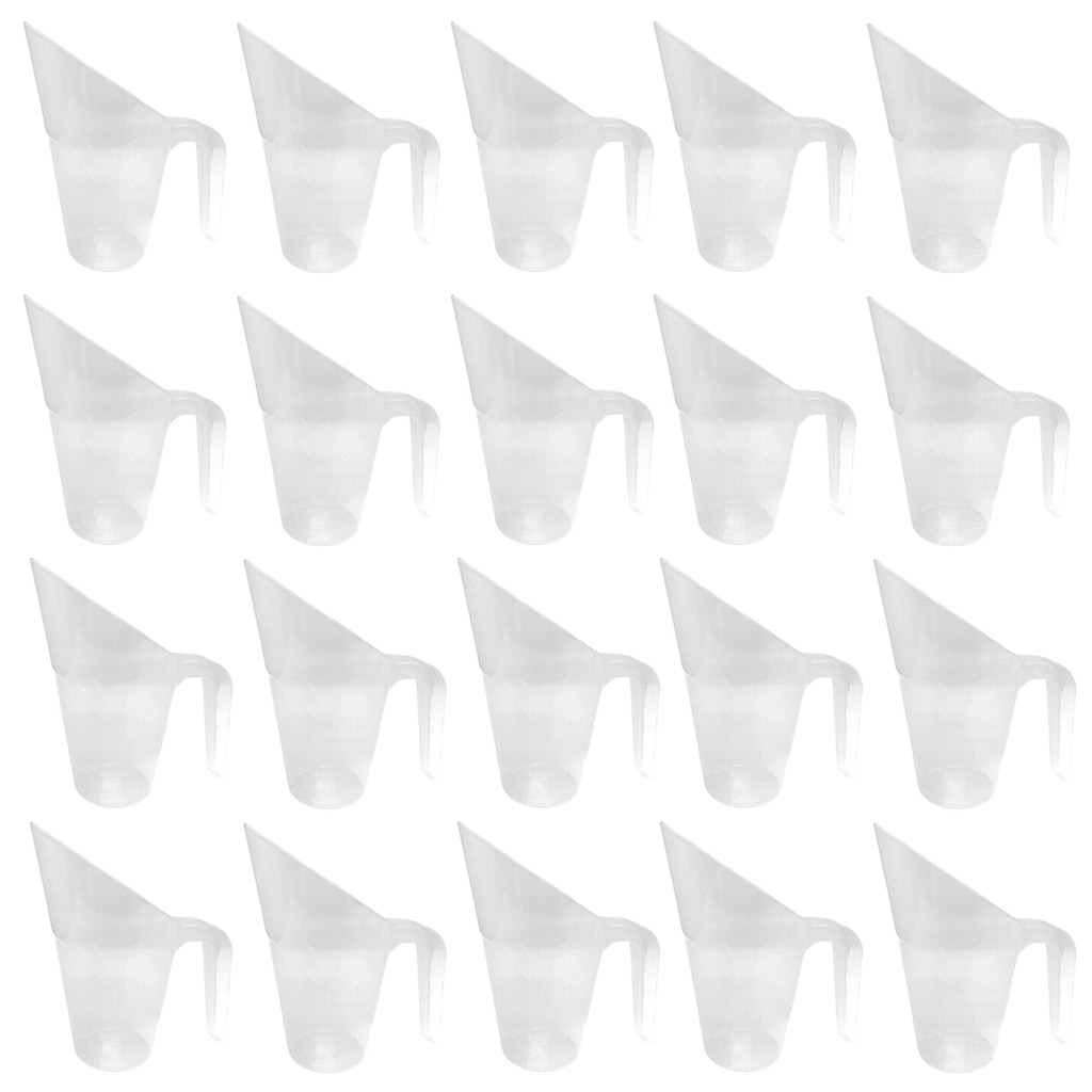 Concha Plástica para Cereais 300ml Kit 40 unidades (13x10cm)