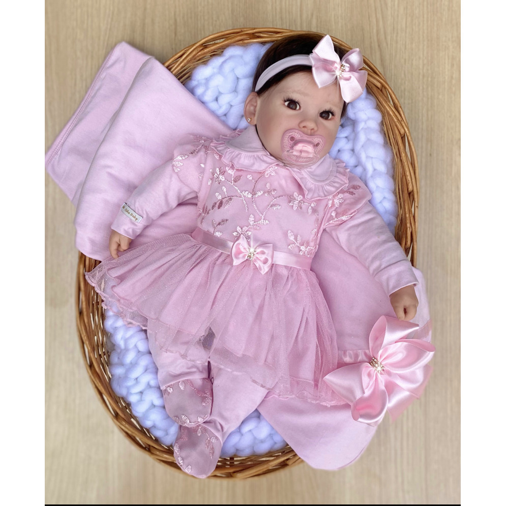 Saída de maternidade rosa / Saída de hospital