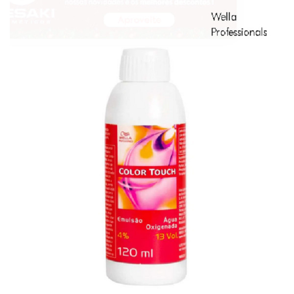 Wella Professionals Color Touch - Emulsão Reveladora 4% 13 Volumes 120ml em Oferta na Shopee