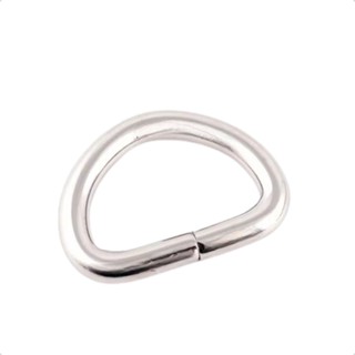 Kit 10 Meia Argola Niquelada 25mm Para Artesanatos E Bolsas em Oferta na Shopee