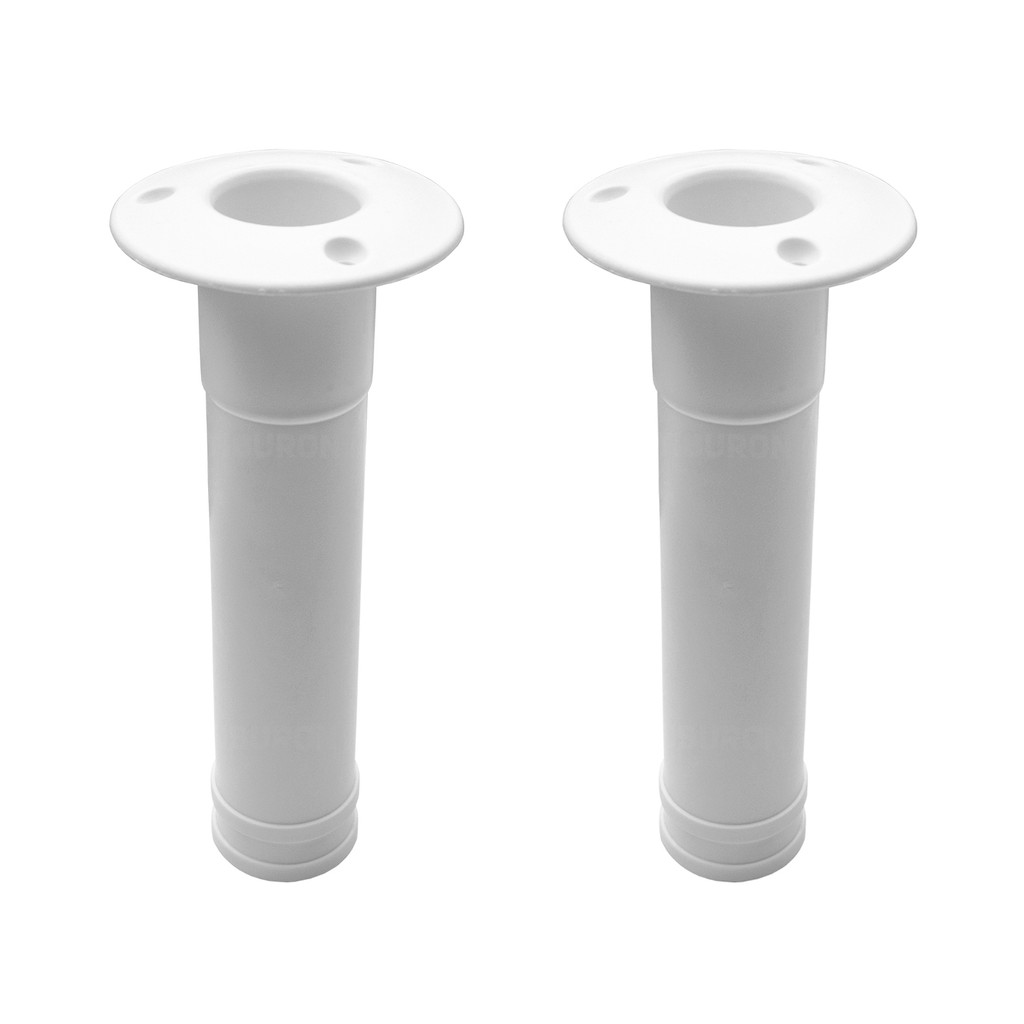 Kit 2 Porta Varas Caniço Embutir Reto Barco Lancha Caiaque