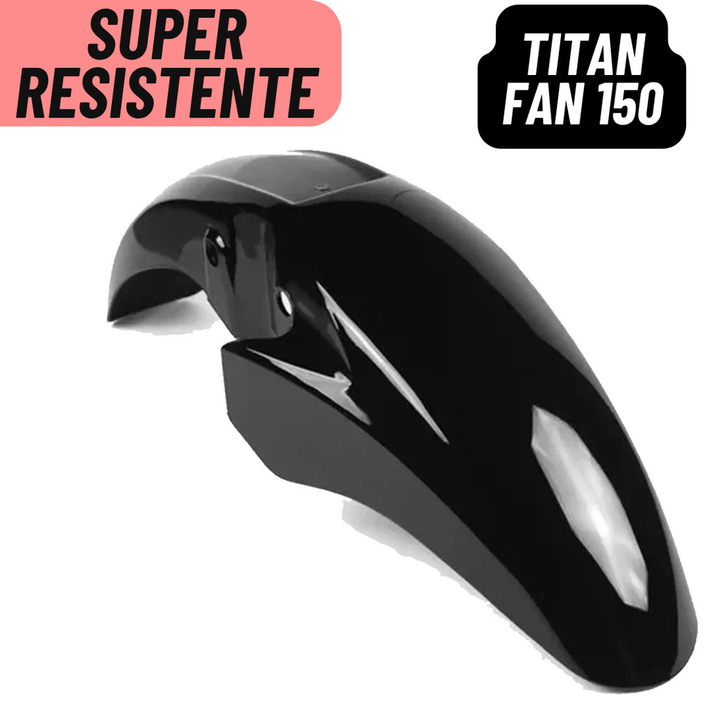 Paralama Honda Cg Titan 150 Fan 2009 A 2013 em Oferta na Shopee