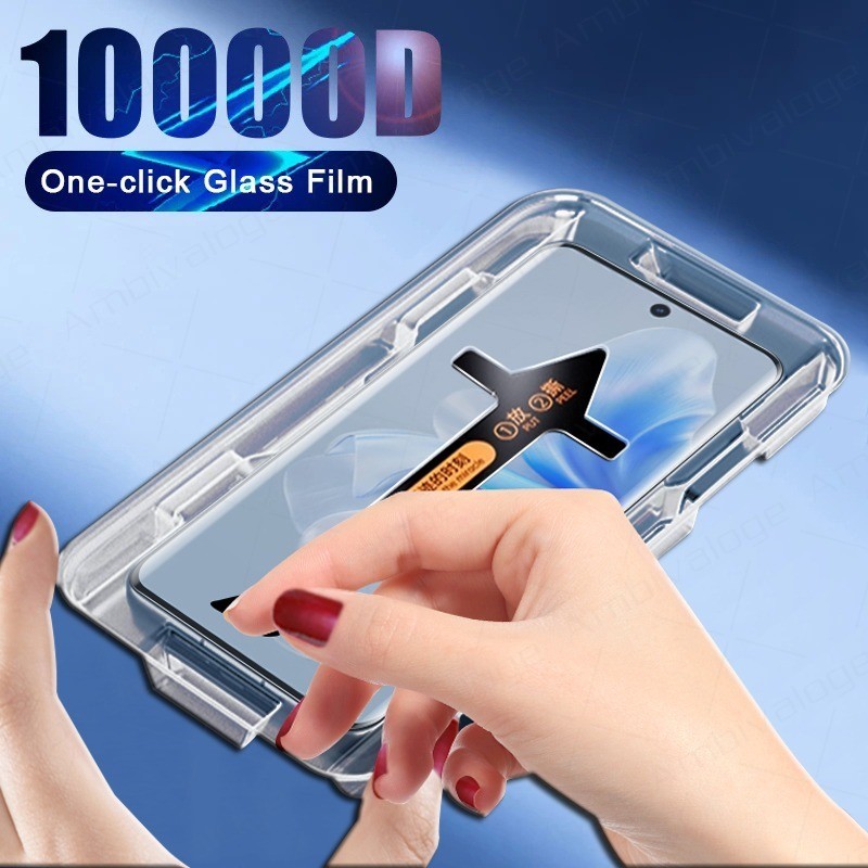 Pelicula Vidro Temperado Full Cover c/ Aplicador p/ Samsung Galaxy S20 S21 S22 S23 S24 S25 S26 Ultra