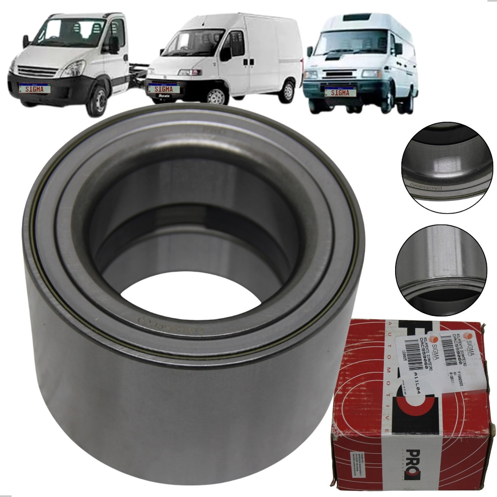 Rolamento Roda Ducato Boxer Jumper Aro16 Dac559060