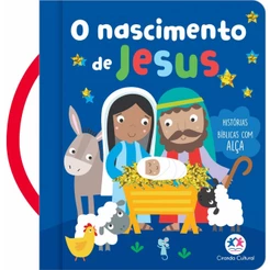 Livro Almofadado pequeno O Nascimento de Jesus