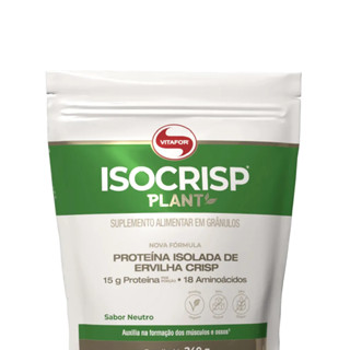 Isocrisp Plant 240g Vitafor em Oferta na Shopee