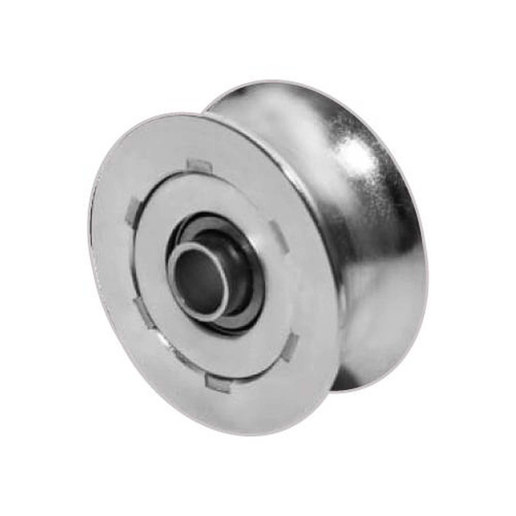 Roldana Ferro Fundido Maciça 70mm Cano 1/2" Bucha - Uso em Portões - Ferrosul