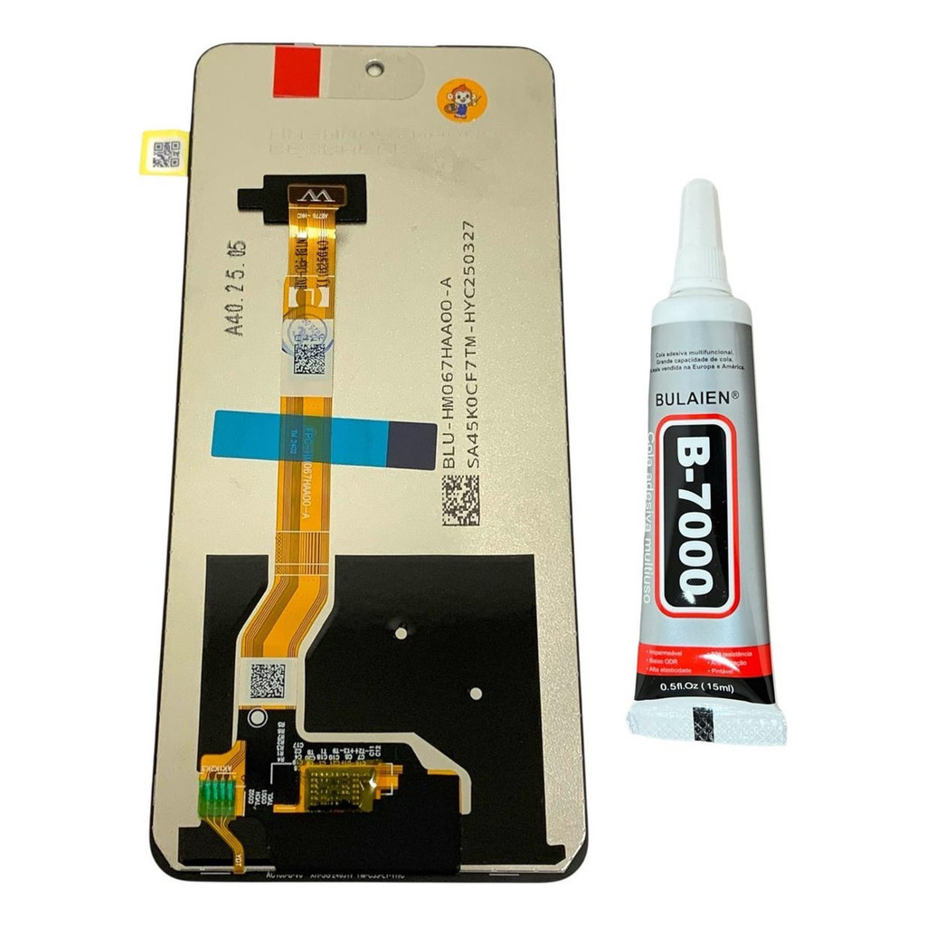 Frontal Tela Display Lcd Para Oppo A40 Vivid Premium + Cola Novo em Oferta na Shopee