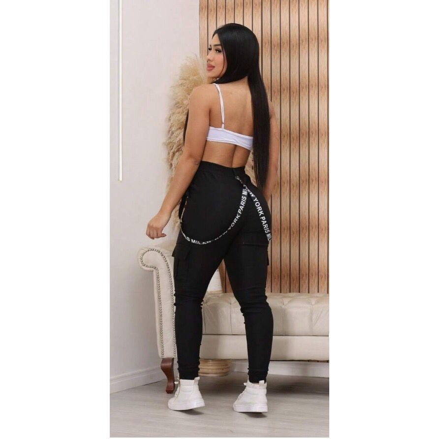 calça bengaline suspensório moda gringa promoção adquira ja a sua!!