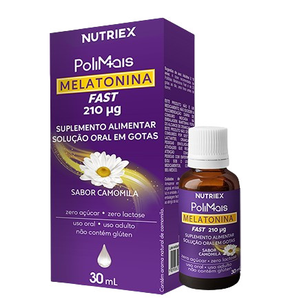 POLIMAIS MELATONINA FAST GTS 30ml em Oferta na Shopee