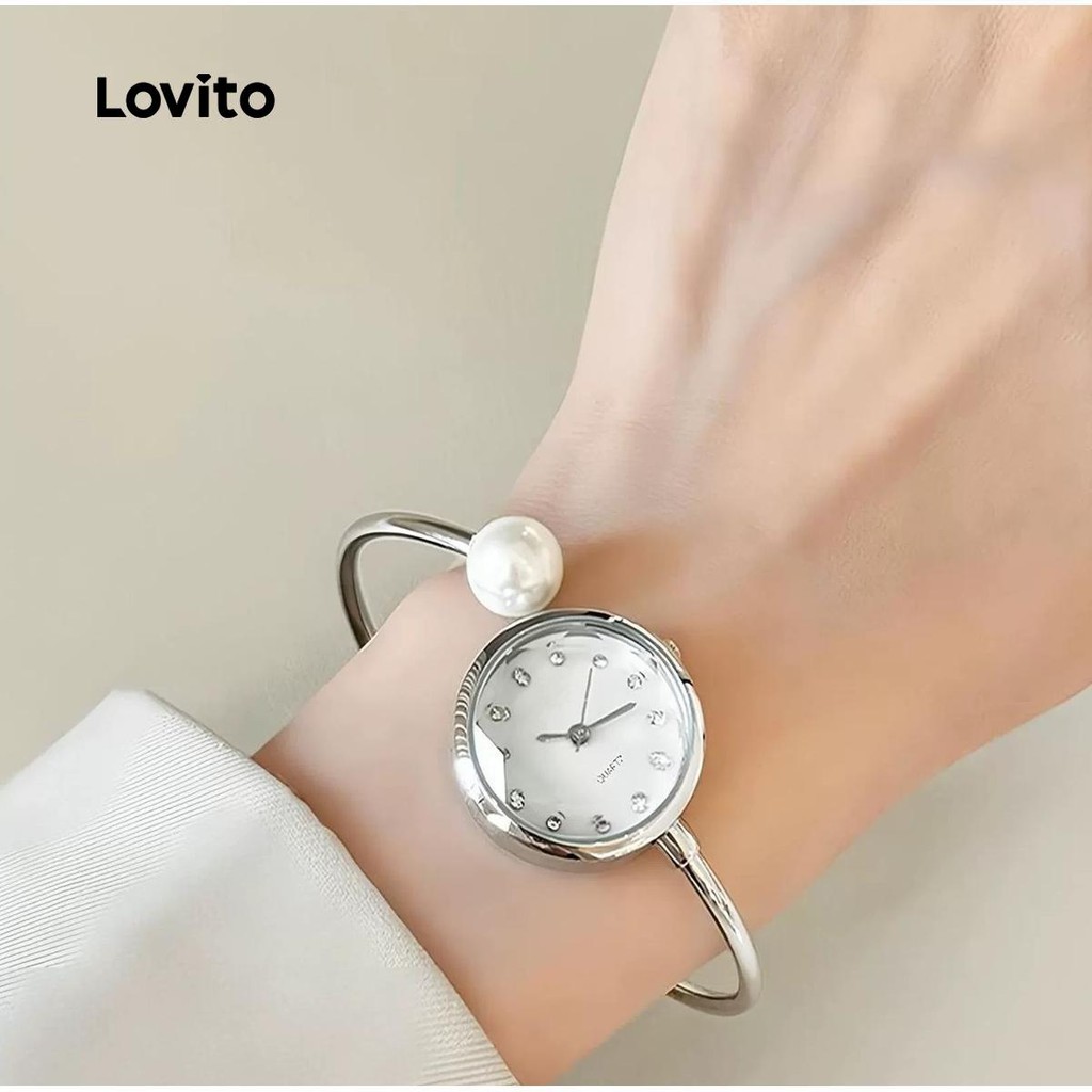 Lovito Relógio de Quartzo Casual Relógio de Quartzo para Mulheres LFA86253 em Oferta na Shopee