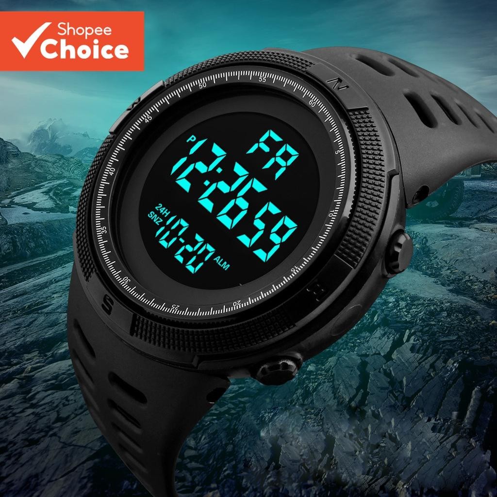 Relógio Esportivo Eletrônico Com Luz Noturna De Alta Classificação-Digital Externo Para Crianças E Estudantes