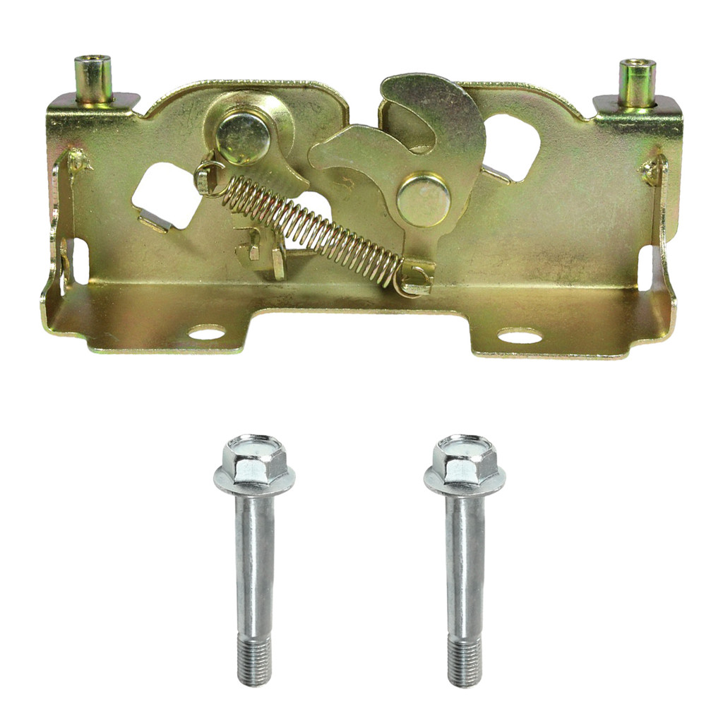 Trava suporte fechadura do banco Biz125 2006 a 2010 Jet50 2014 a 2020 com parafusos