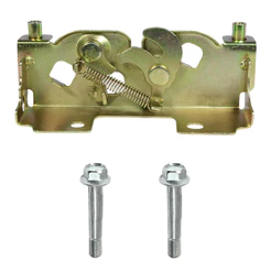 Trava suporte fechadura do banco Biz125 2006 a 2010 Jet50 2014 a 2020 com parafusos