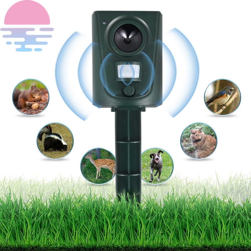 Repelente Ultrassônico Para Animais E Gatos , À Prova D'água , Jardins , Raposa , Hamsters , Dissuasor , SHOPSKC1970