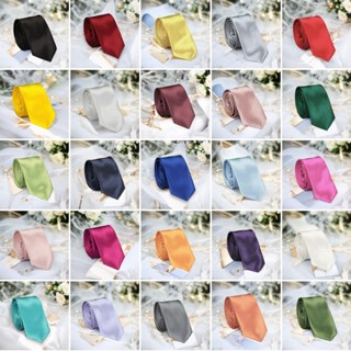 G501 ATACADO  Kit 15 / Kit 10 / Kit 5  - Gravata LISA BRILHANTE ,casamento, qualidade, selecione a cor na hora da compra em Oferta na Shopee