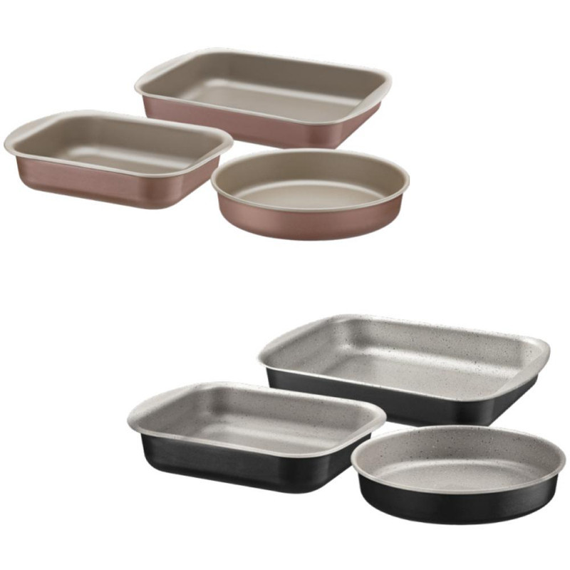 Conjunto Tramontina de 3 Assadeiras Antiaderente Starflon em Oferta na Shopee