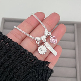 Pulseiras requintadas e luxuosas de prata 925 para mulheres com uma variedade de pingentes requintados