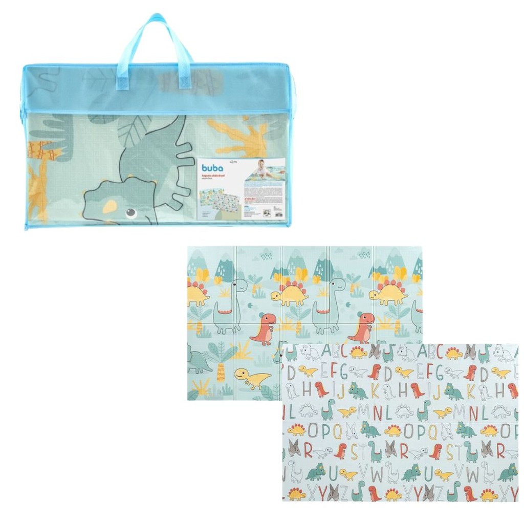 Tapete de Atividades Dupla Face Dino 18092 - Buba em Oferta na Shopee