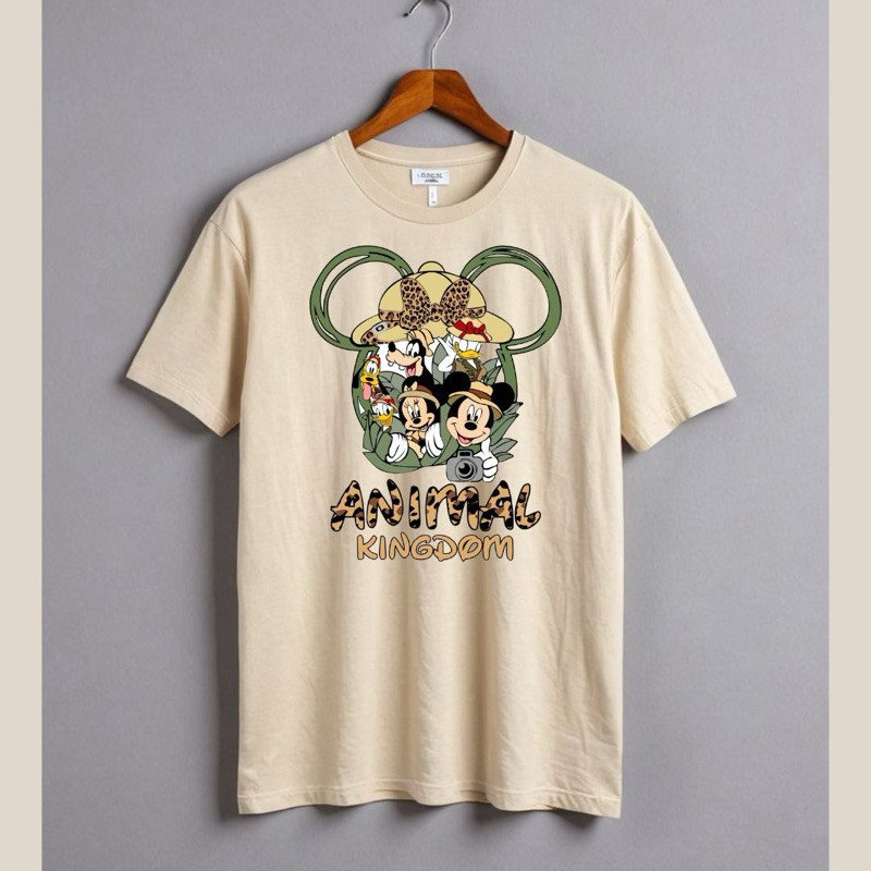 Camiseta T-shirt Animal Kingdom Disney Viagem Orlando Infantil Adulto Plus Size 100% algodão