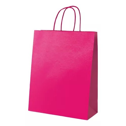 SACOLA PAPEL P 26X21X09 VINCO 10un ROSA PINK 11009 em Oferta na Shopee