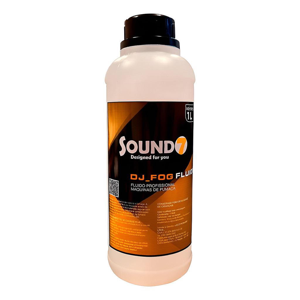 Líquido De Fumaça Sound7 Dj_fog Fluid 1 Litro | Densidade