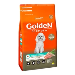 Ração Premier Pet Golden Formula Cão Pequeno Frango 3Kg