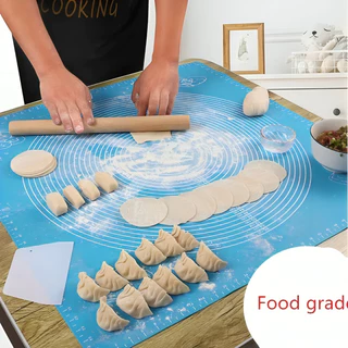 Tapete Culinário De Silicone Antiaderente Folha De Almofada Reutilizável Ferramentas De Pastelaria E
